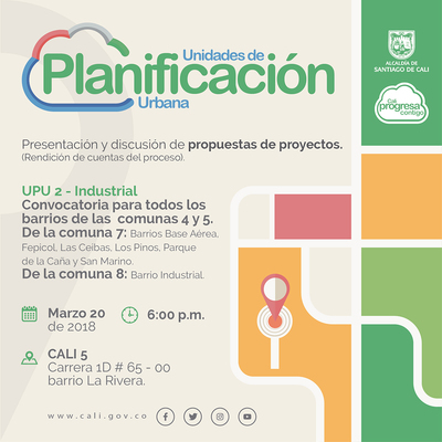 Presentaci&oacute;n de propuestas de proyectos para comunas 4, 5, 7 y 8 - UPU 2 (Rendici&oacute;n de Cuentas)
