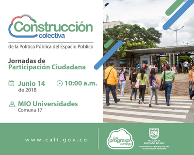 Jornada de construcci&oacute;n colectiva de la Pol&iacute;tica P&uacute;blica de Espacio P&uacute;blico