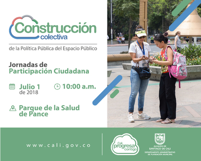 Jornada de construcci&oacute;n colectiva de la Pol&iacute;tica P&uacute;blica de Espacio P&uacute;blico