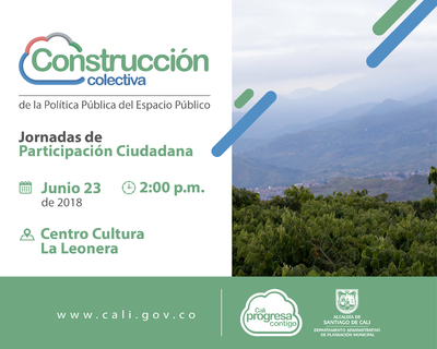 Jornada de construcci&oacute;n colectiva de la Pol&iacute;tica P&uacute;blica de Espacio P&uacute;blico