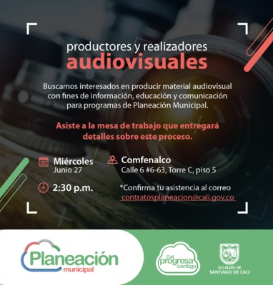 Mesa de trabajo con posibles oferentes de videos para Planeaci&oacute;n Municipal