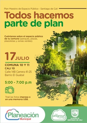 Jornada de participaci&oacute;n Plan Maestro de Espacio P&uacute;blico comunas 10 y 11