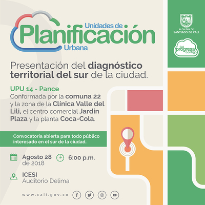 Presentaci&oacute;n del diagn&oacute;stico territorial del sur de la ciudad