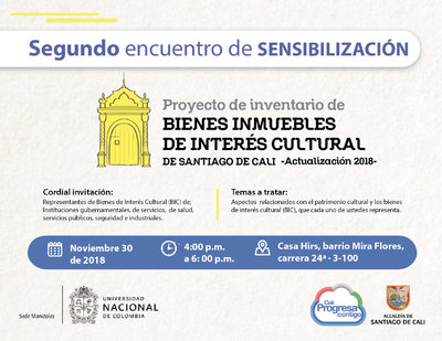 Segundo Encuentro con representantes de Bienes de Inter&eacute;s Cultural 