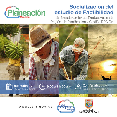 Socializaci&oacute;n de estudio de factibilidad de encadenamientos productivos de la ciudad-regi&oacute;n