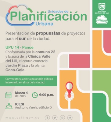 Presentaci&oacute;n de propuestas de proyectos para comuna 22 - UPU 14 (Rendici&oacute;n de Cuentas)
