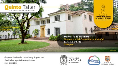 Quinto taller de Bienes Inmuebles de Inter&eacute;s Cultural 