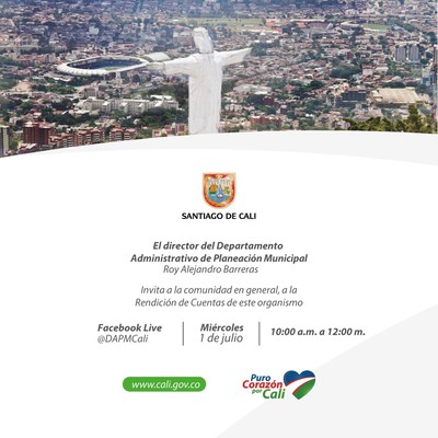 Primera jornada de Rendici&oacute;n de Cuentas del Departamento Administrativo de Planeaci&oacute;n Municipal