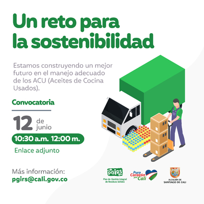 Convocatoria: Un reto para la sostenibilidad