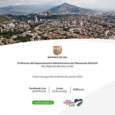 Segunda rendici&oacute;n de cuentas 2022