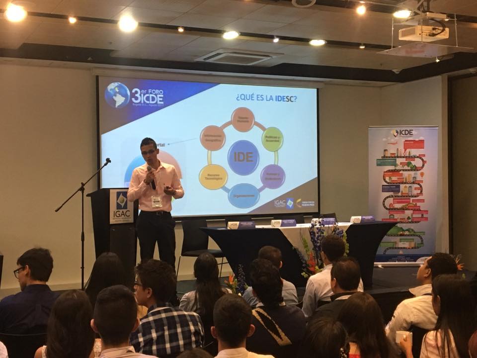 IDESC presente en la 7ª Semana de la Geomática 2017