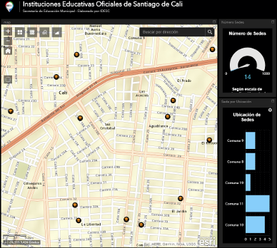 Mapa del mes de septiembre – Instituciones Educativas Oficiales
