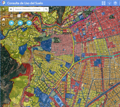 Mapa del mes de diciembre – Consulta de Uso del Suelo
