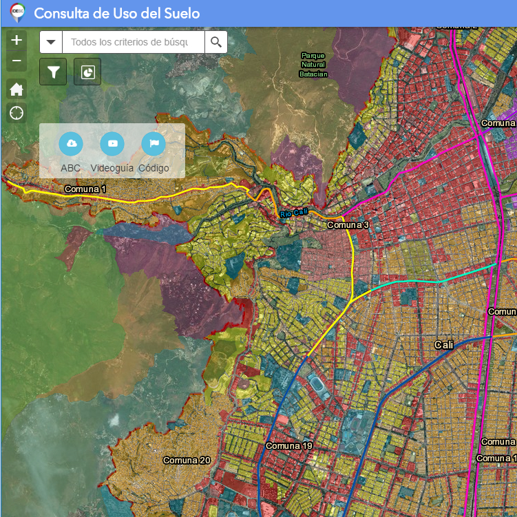 Mapa del mes de diciembre – Consulta de Uso del Suelo