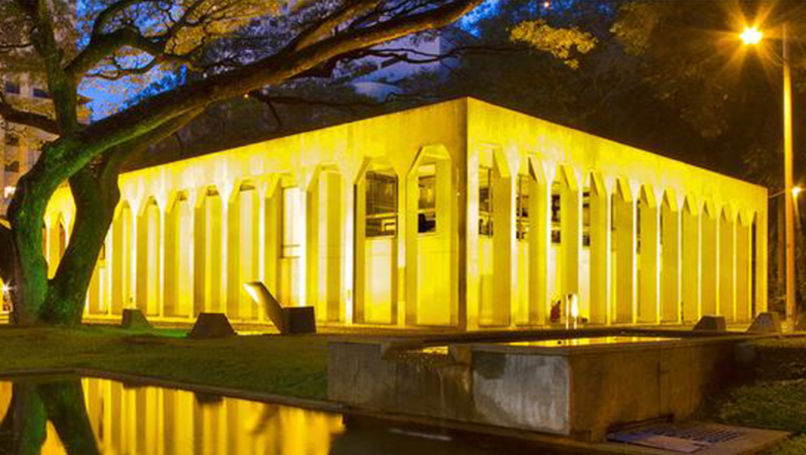 Fachada de la biblioteca pública San Marino