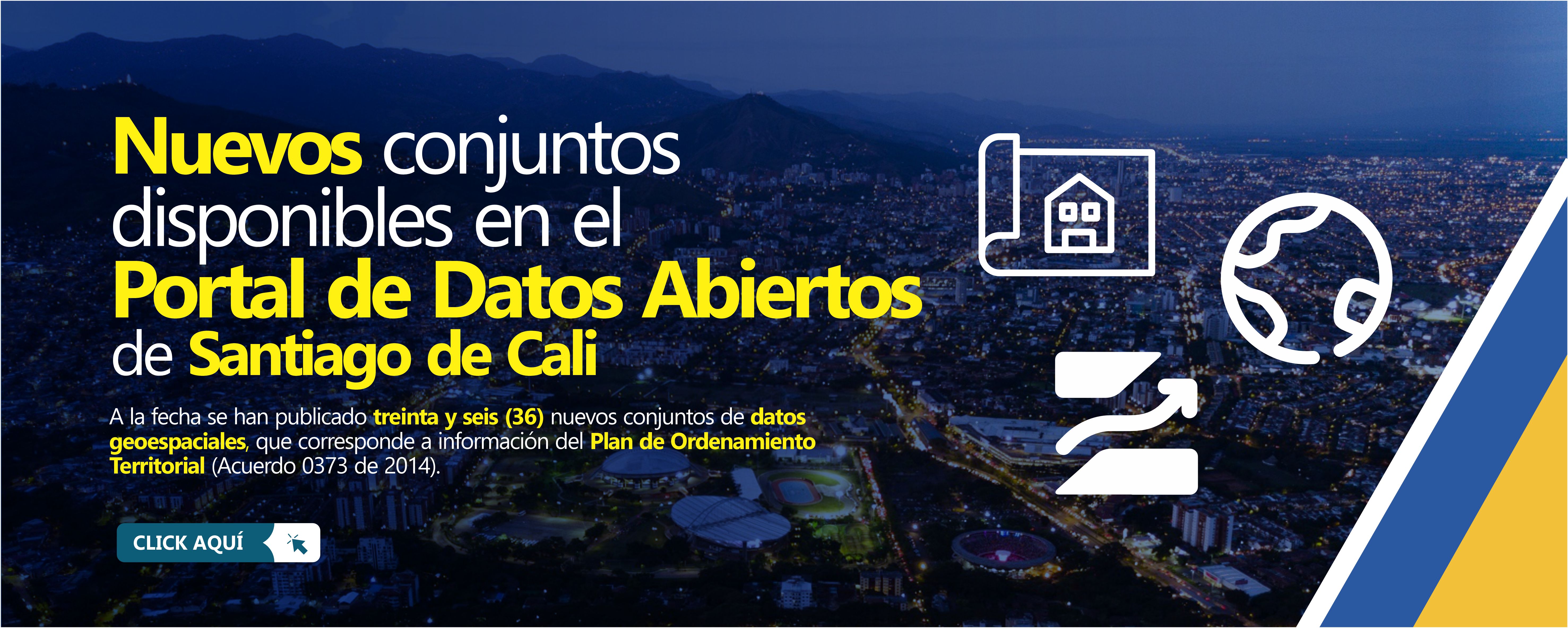 Pieza gráfica que contiene al lado izquierdo un mapa temático de la cantidad de visitas por Comuna y Corregimiento y al costado derecho el titulo de la nota y una breve descripción y en la parte inferior el logo de la IDESC.