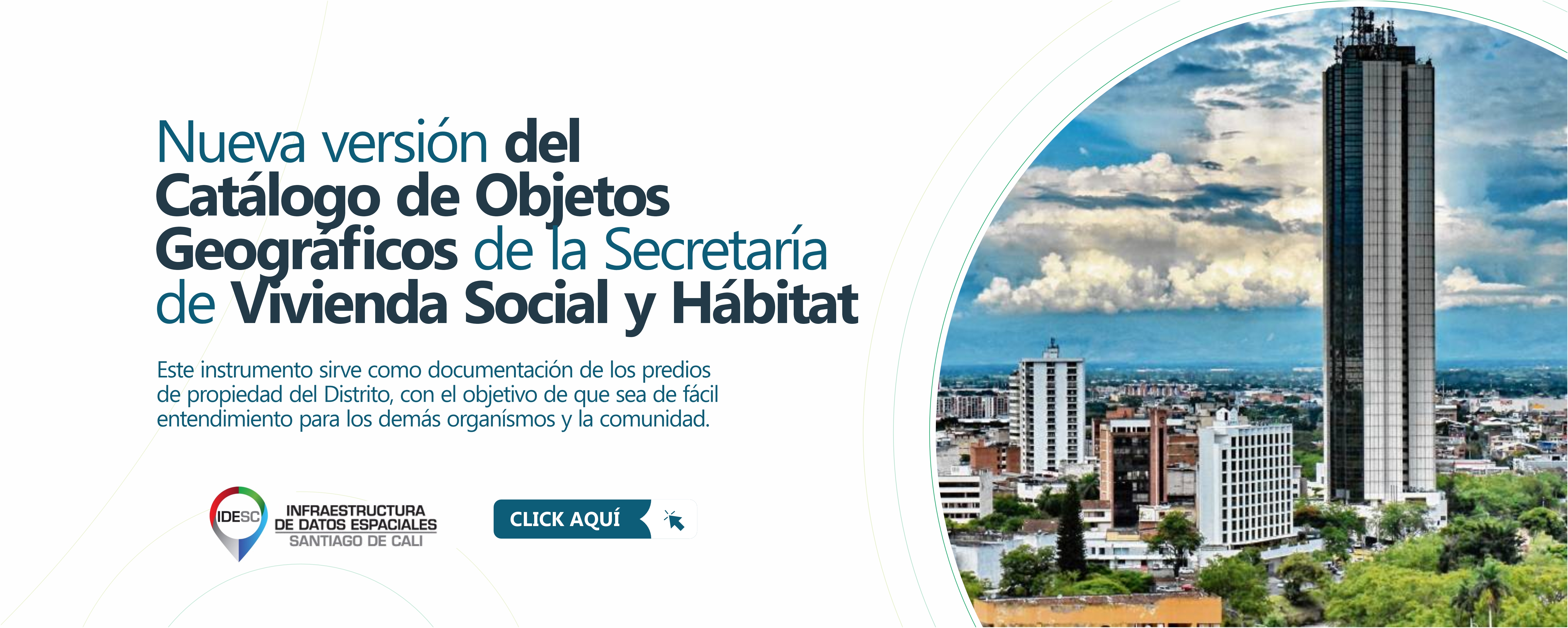 Pieza gráfica con el título de la noticia en el centro y debajo un breve resumen.