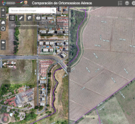 Comparación de Ortomosaicos Aéreos Comparación de Ortomosaicos Aéreos