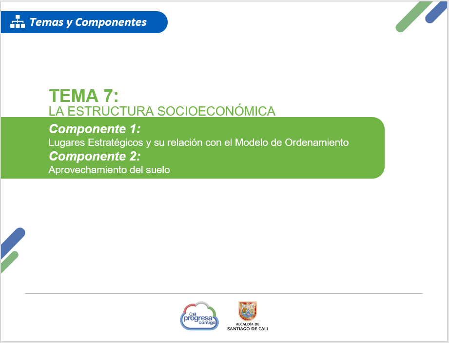 Estructura Socioeconómica del POT