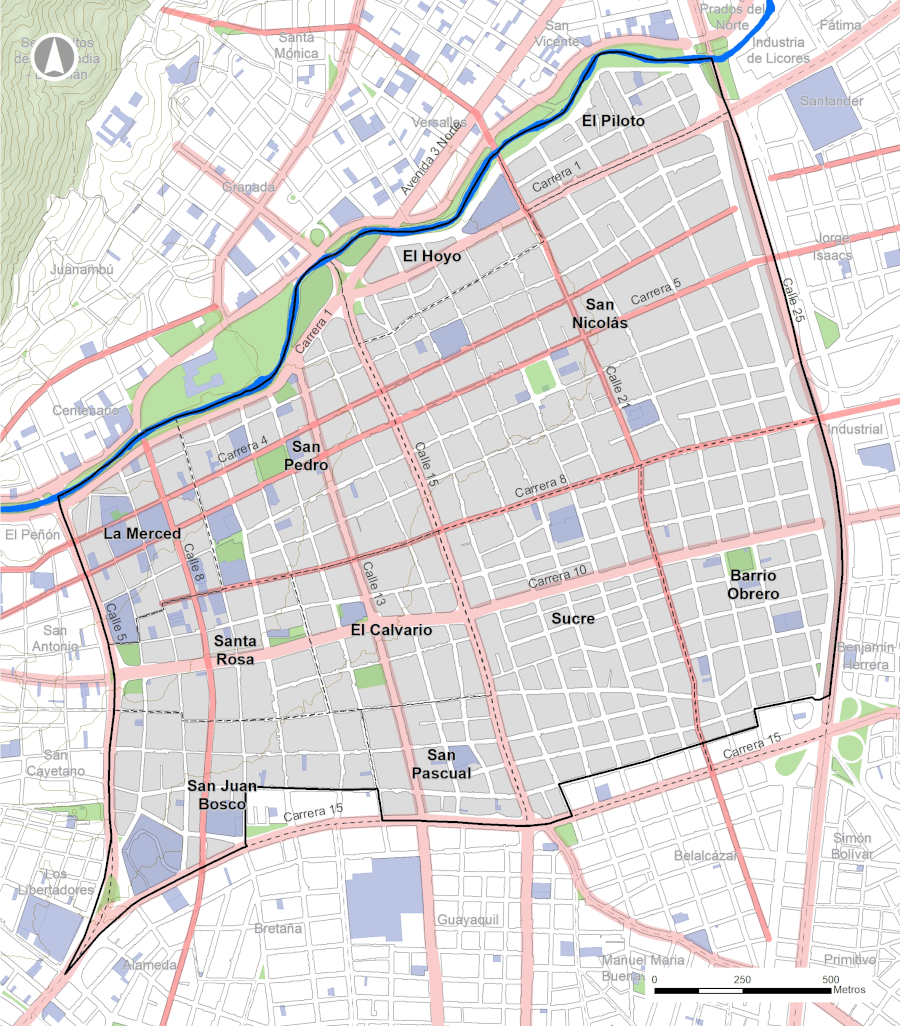 Unidades de Planificación Urbana UPU