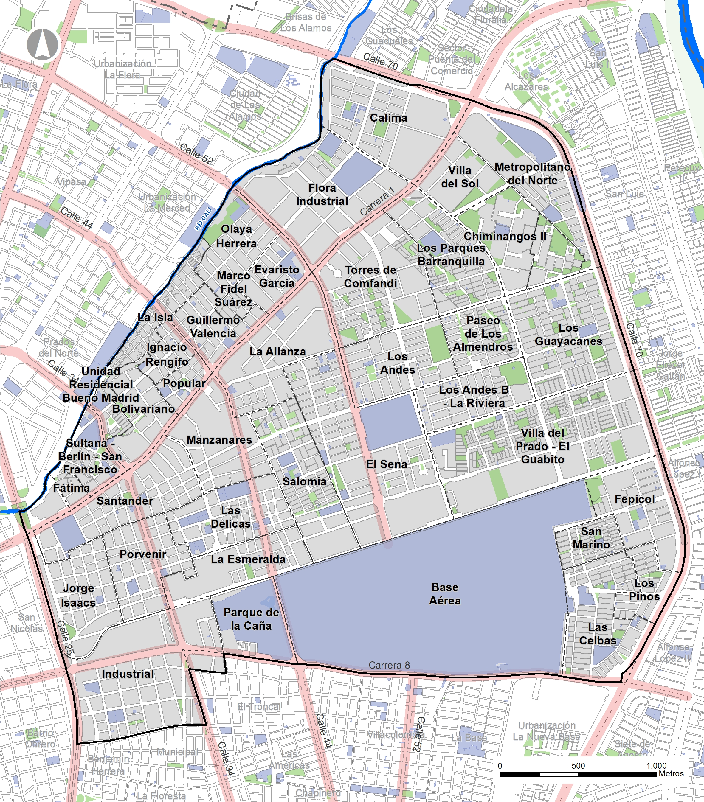 Unidades de Planificación Urbana UPU
