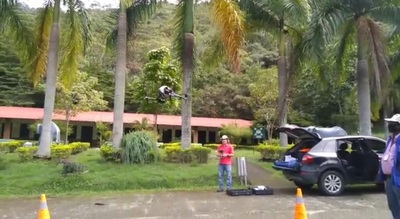 Operaci&oacute;n oficial RPAS cabecera vereda La Vor&aacute;gine, corregimiento Pance, 2021-11-18