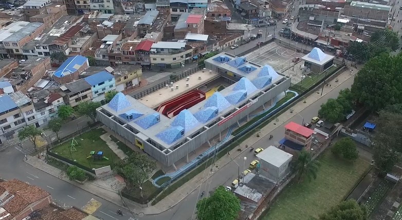 Imagen panorámica de la institución Cuna de Campeones.