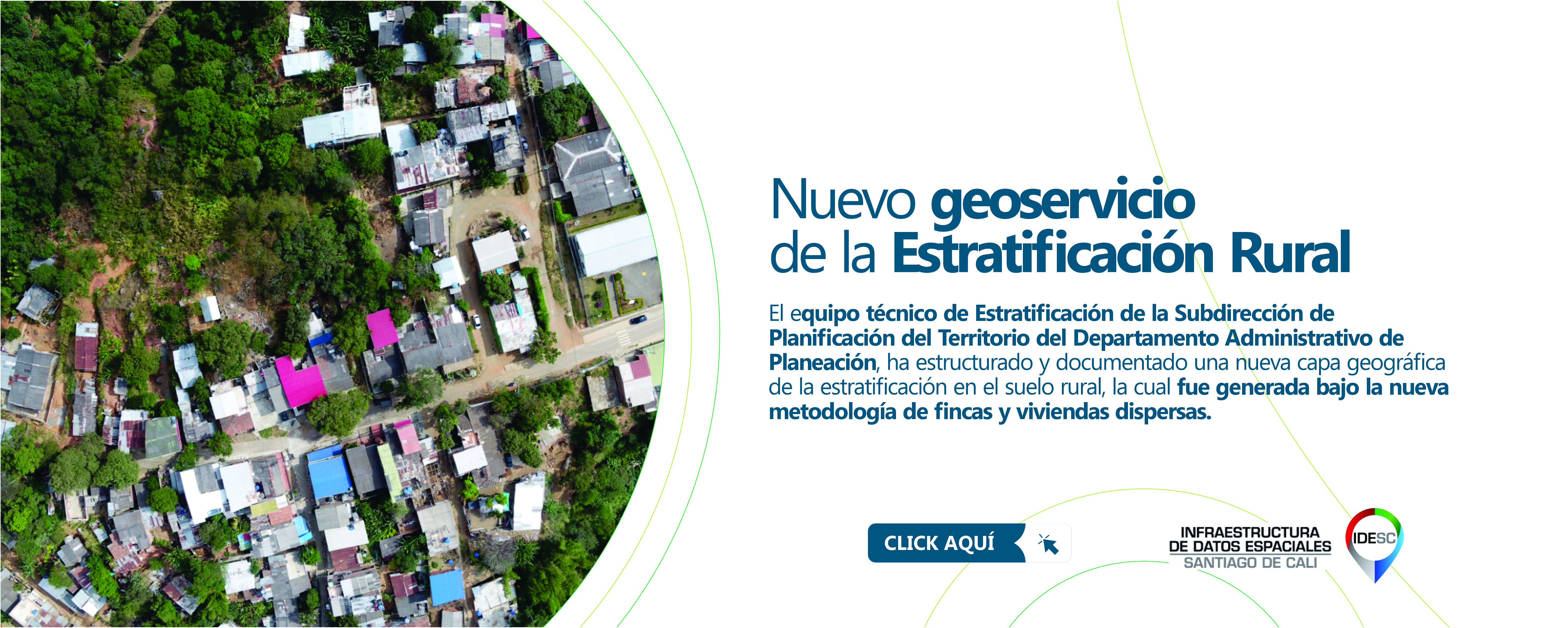 Pieza gráfica con una fotografía aérea de un sitio en el suelo rural y al costado derecho el título de la noticia y debajo un breve resumen.