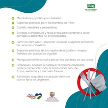 Alcald&iacute;a de Cali dice no, a los pl&aacute;sticos de un solo uso