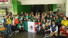 Delegaci&oacute;n de M&eacute;xico fue recibida en Cali con dulces t&iacute;picos y show de salsa Pioneros del Ritmo.