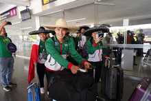 Delegaci&oacute;n de M&eacute;xico fue recibida en Cali con dulces t&iacute;picos y show de salsa Pioneros del Ritmo.
