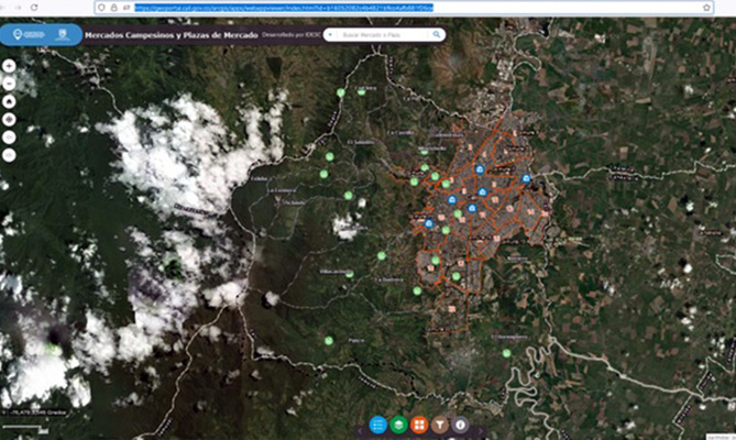 Mercados campesinos y plazas de mercado de Cali tienen nuevo mapa interactivo &iexcl;Cons&uacute;ltelo aqu&iacute;!