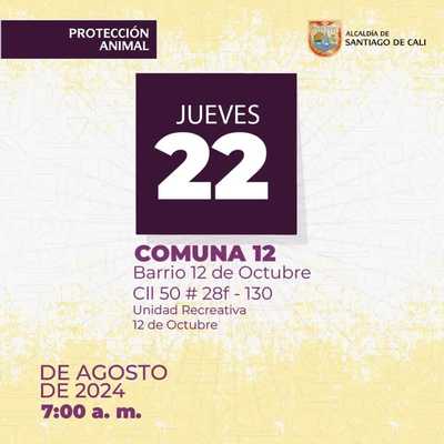 Jornada de esterilizaci&oacute;n Comuna 12