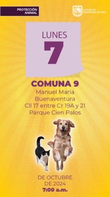 Jornada de Estetizaci&oacute;n - Lunes 7 de octubre COMUNA 9  Manuel Mar&iacute;a Buenaventura Parque Cien Palos