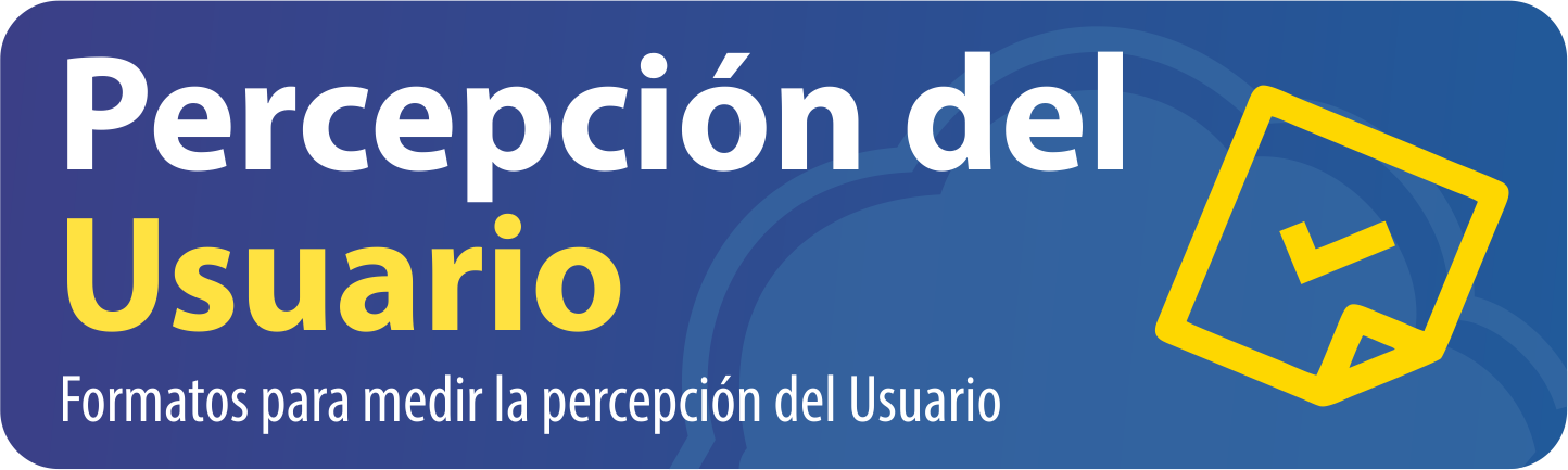 Banner para percepción del usuario Banner para percepción del usuario