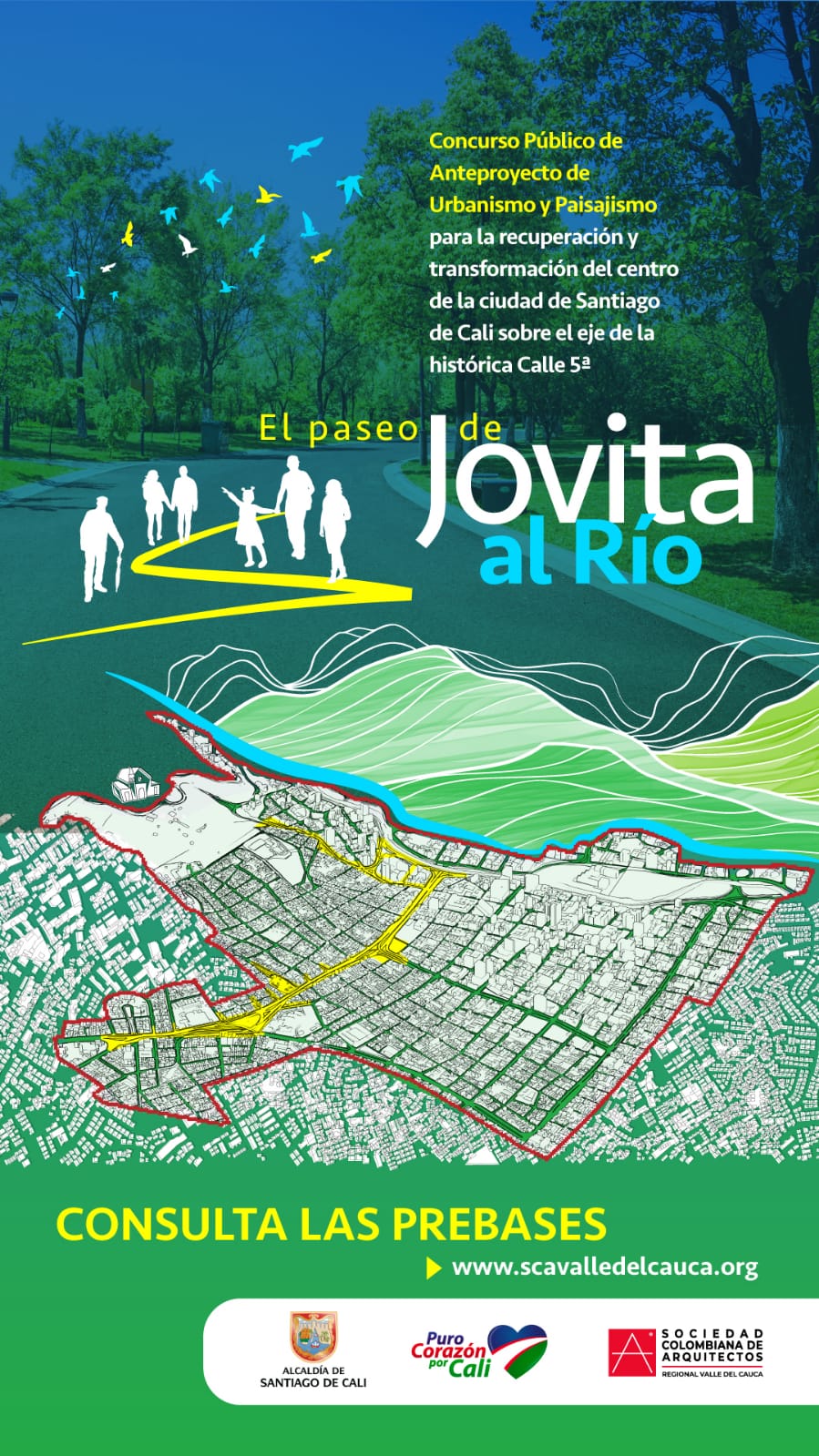 Lanzamiento de las Prebases del concurso de arquitectura del Proyecto Paseo Jovita al Río Lanzamiento de las Prebases del concurso de arquitectura del Proyecto Paseo Jovita al Río