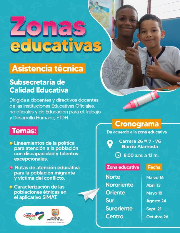 Docentes y directivos docentes citados a las asistencias técnicas de Inspección y Vigilancia Docentes y directivos docentes citados a las asistencias técnicas de Inspección y Vigilancia
