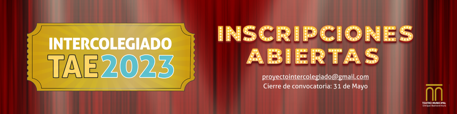 Intercolegiado TAE 2023 Intercolegiado TAE 2023