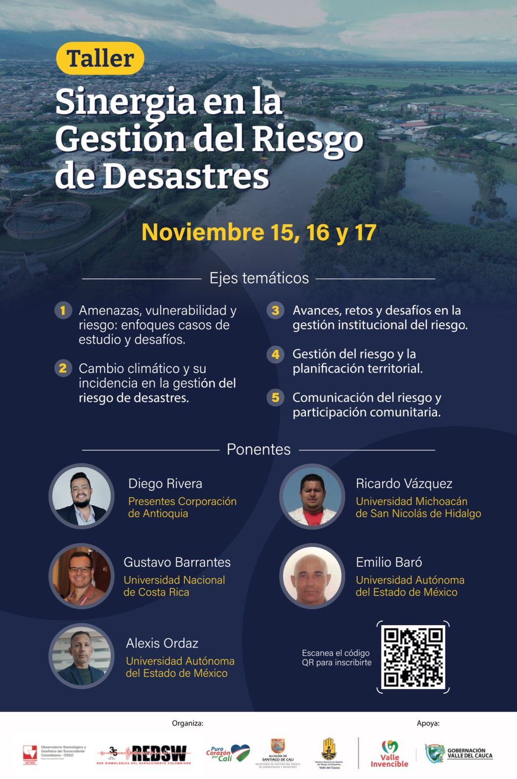 Sinergia: el taller que fortalece la gestión del riesgo en Cali Sinergia: el taller que fortalece la gestión del riesgo en Cali