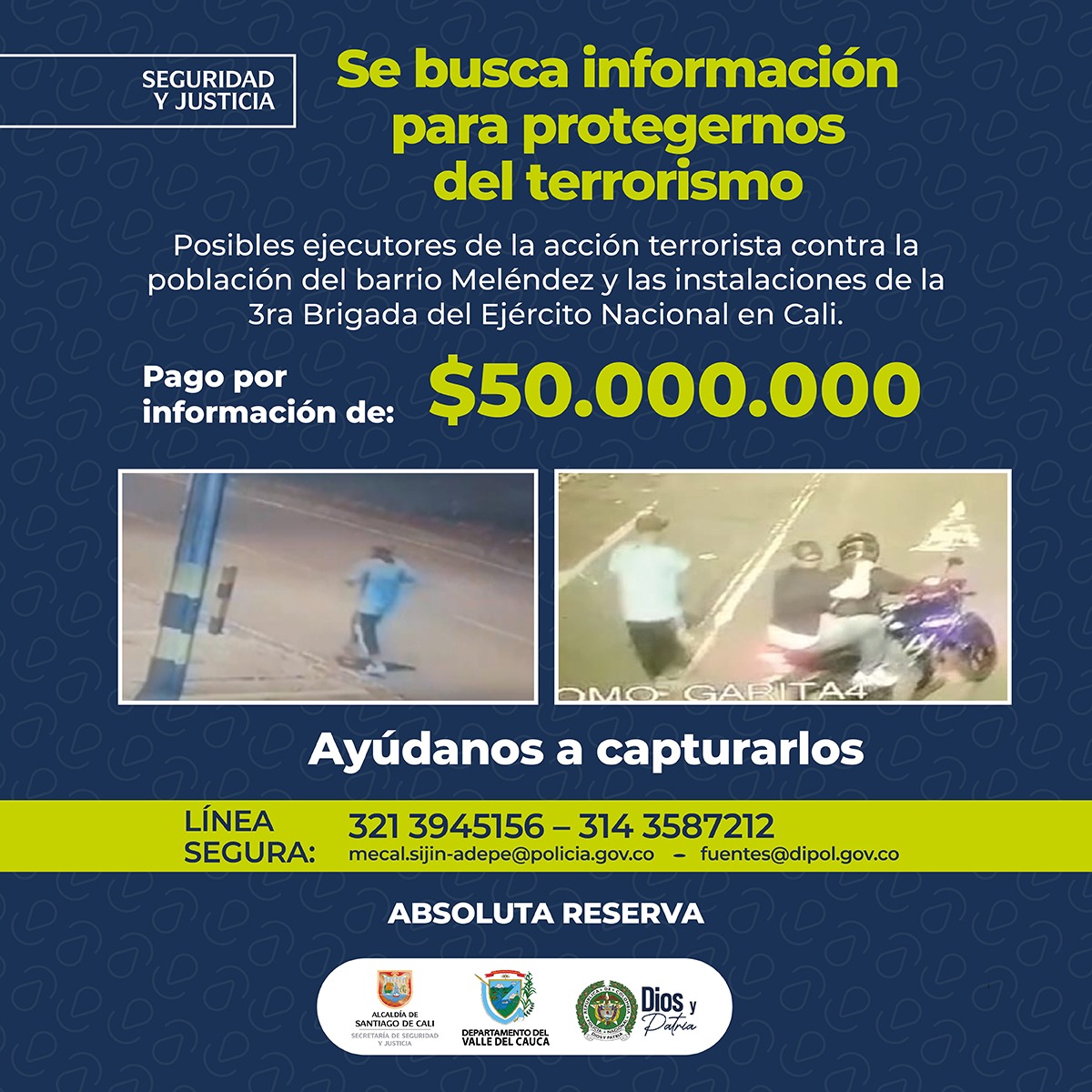 Autoridades de Cali revelan primeros avances de las investigaciones por atentado contra la Tercera Brigada