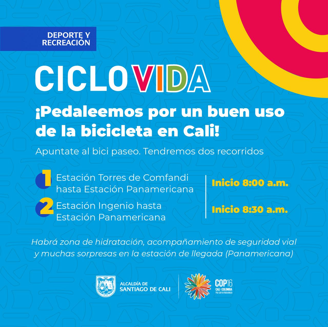 La bicicleta será gran protagonista en la Ciclovida del domingo La bicicleta será gran protagonista en la Ciclovida del domingo