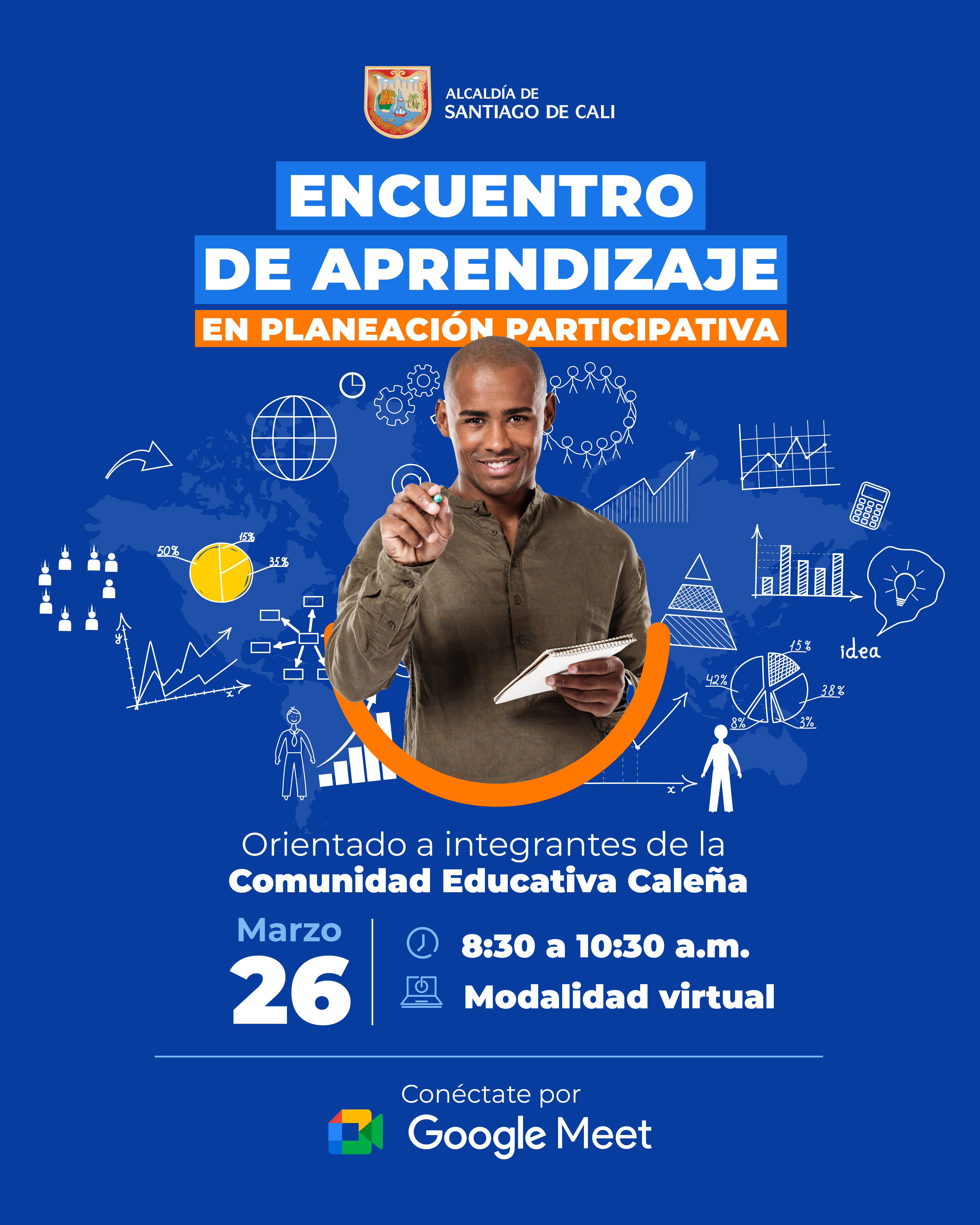 Conéctese mañana 26 de marzo a los espacios de aprendizaje en promoción participativa y control social Conéctese mañana 26 de marzo a los espacios de aprendizaje en promoción participativa y control social