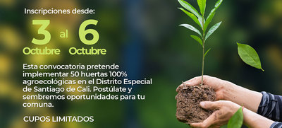 Participa de la convocatoria para crear y cultivar huertas 100% agroecol&oacute;gicas