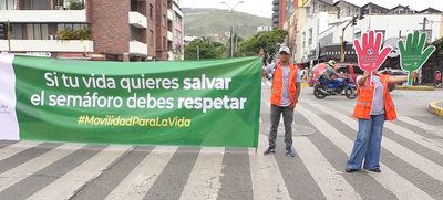 150 Promotores de Convivencia Vial se toman las calles de Cali