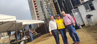 La primera edificaci&oacute;n en Ciudad Para&iacute;so alcanz&oacute; 20 pisos de altura