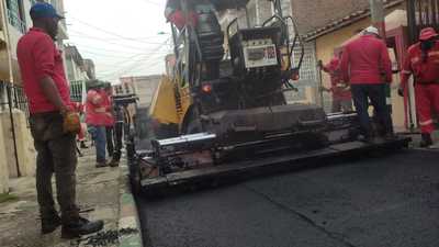 Culminan intervenci&oacute;n vial en el barrio Industrial con &lsquo;Obras de Coraz&oacute;n&rsquo;