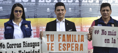 Cali rinde homenaje a v&iacute;ctimas de siniestros viales