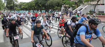 Cale&ntilde;os respondieron positivamente a la convocatoria por la movilidad sostenible