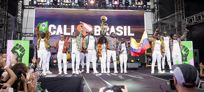 Cali y Brasil se unieron en un solo coraz&oacute;n gracias al Petronio &Aacute;lvarez
