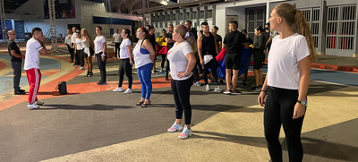 Ra&uacute;l Miranda y su mensaje de paz en el Sals&oacute;dromo